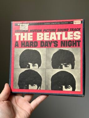 c1964 The Beatles Hard Day's Night Original Motion Picture 4-Track by AMPEX